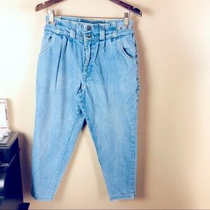 Vintage Baggy Wood H Art Jeans Pants